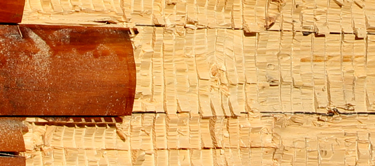 Log Home Face Restoration  Locust,  North Carolina