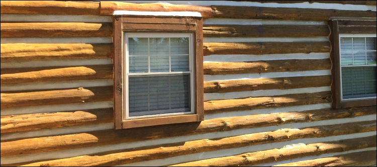 Log Home Whole Log Replacement  Norwood,  North Carolina